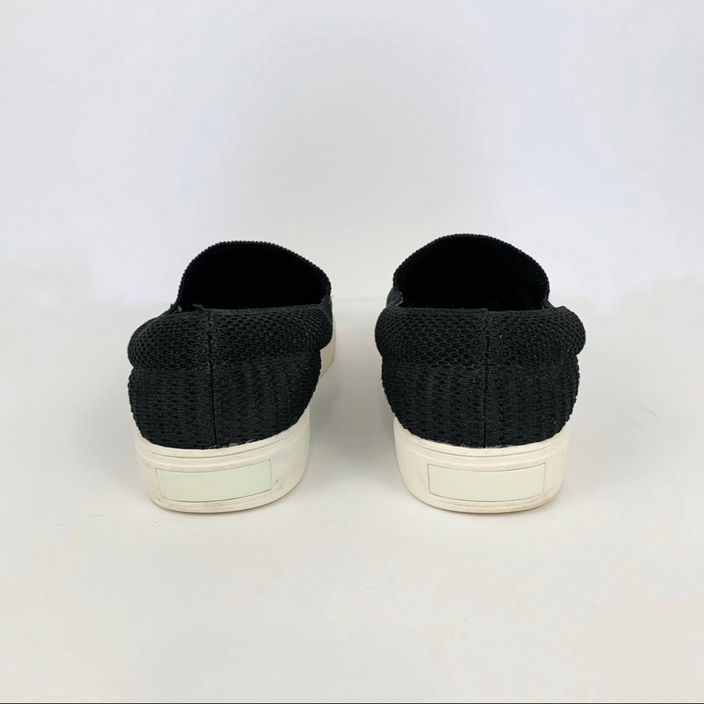 Aldo Women's Black Knit Platform Slip On Sneakers - Picture 2 of 8